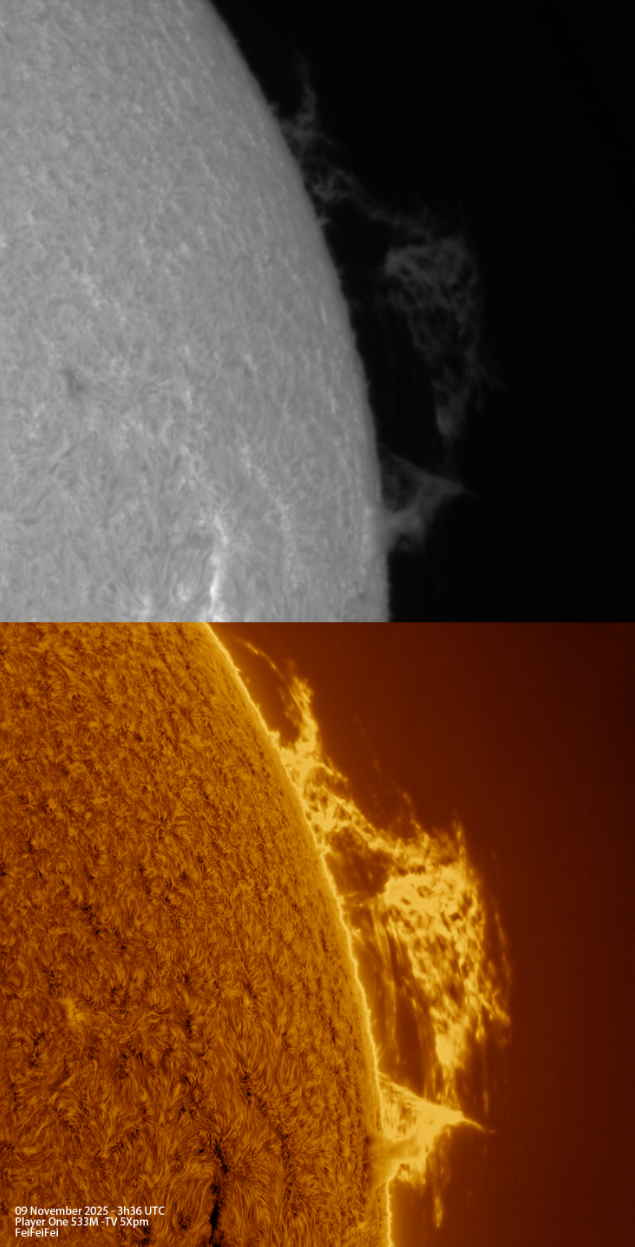 Skywatcher Heliostar 100HA 100 mm f/8 H-Alpha Solar Telescope